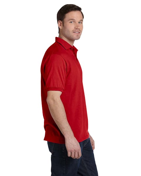 Hanes 054 Adulto 50/50 EcoSmart Jersey Polo de punto