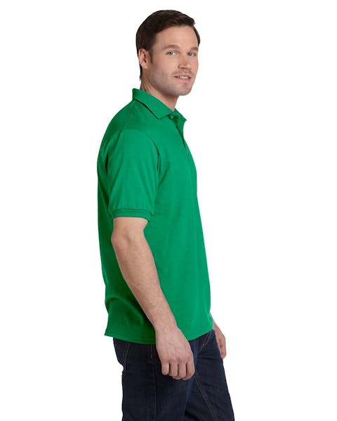 Hanes 054 Adult 50/50 EcoSmart Jersey Knit Polo