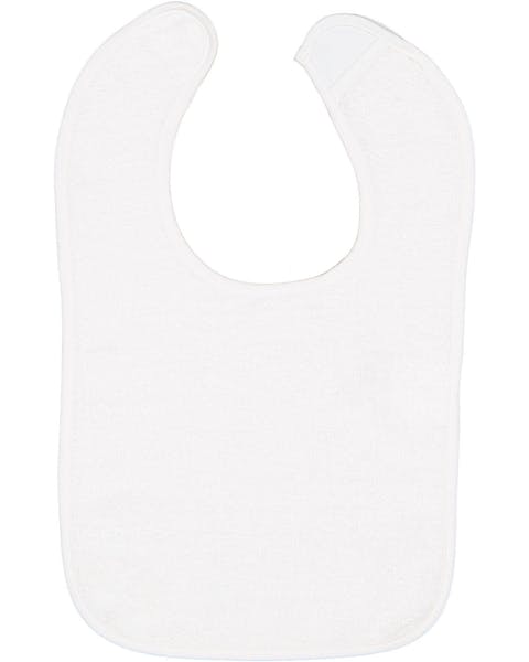 Rabbit Skins 1003 Infant Contrast Trim Terry Bib