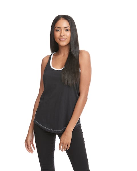 Next Level 1534 Ladies' Ideal Colorblock Racerback Tank