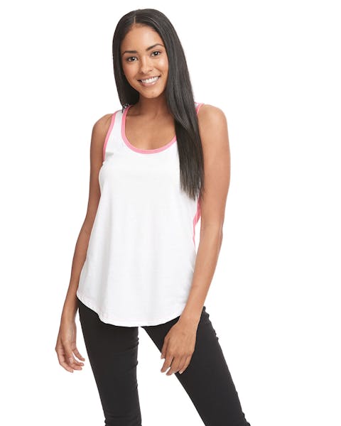 Next Level 1534 Ladies' Ideal Colorblock Racerback Tank