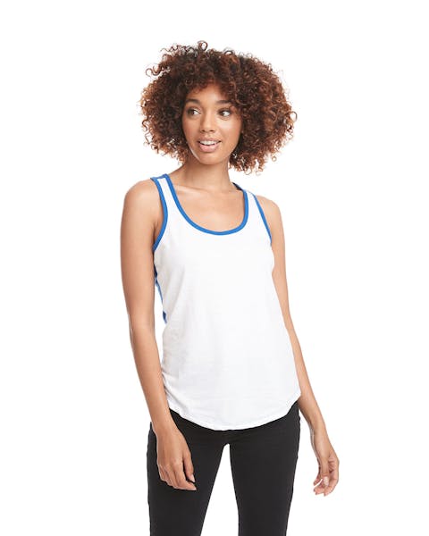 Next Level 1534 Ladies' Ideal Colorblock Racerback Tank