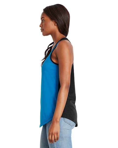 Next Level 1534 Ladies' Ideal Colorblock Racerback Tank