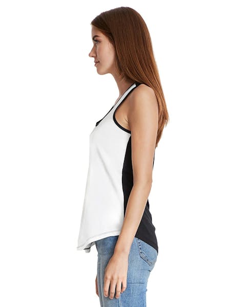 Next Level 1534 Ladies' Ideal Colorblock Racerback Tank