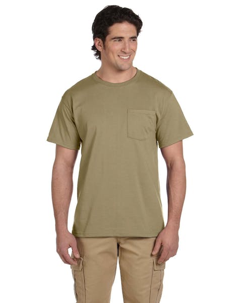 Jerzees 29P Adult DRI-POWER ACTIVE Pocket T-Shirt