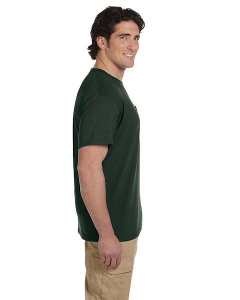 Jerzees 29P Adult DRI-POWER ACTIVE Pocket T-Shirt