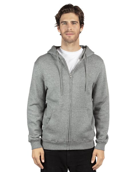 Threadfast Apparel 320Z Ultimate - Sudadera con capucha y cierre completo de forro polar unisex