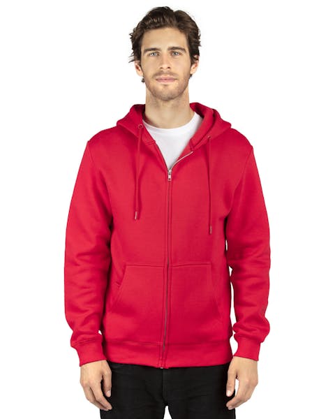 Threadfast Apparel 320Z Ultimate - Sudadera con capucha y cierre completo de forro polar unisex