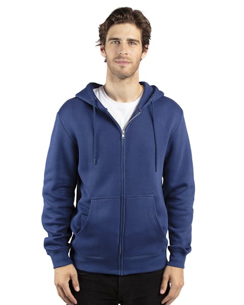 Threadfast Apparel 320Z Ultimate - Sudadera con capucha y cierre completo de forro polar unisex