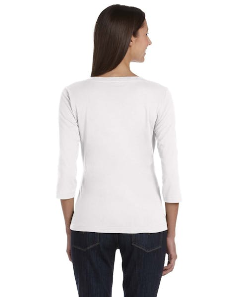 LAT 3577 Ladies' Premium Jersey 3/4-Sleeve T-Shirt