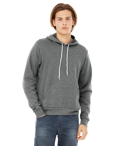 Bella + Canvas 3719 Unisex Sponge Fleece Pullover Hooded Sweatshirt