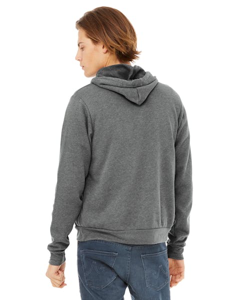 Bella + Canvas 3719 Unisex Sponge Fleece Pullover Hooded Sweatshirt