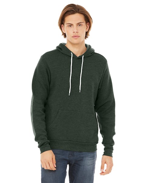 Bella + Canvas 3719 Unisex Sponge Fleece Pullover Hooded Sweatshirt