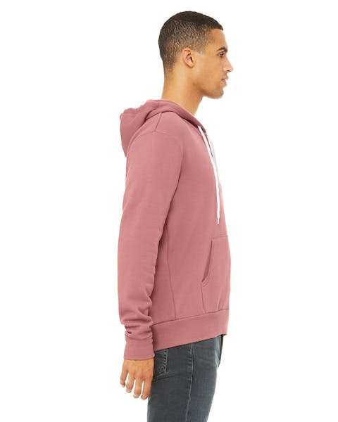 Bella + Canvas 3739 Unisex Poly-Cotton Fleece Full-Zip Hooded Sweatshirt