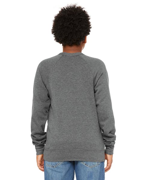 Bella + Canvas 3901Y Youth Sponge Fleece Raglan Sweatshirt