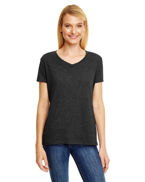 Hanes 42VT Ladies' X-Temp Triblend V-Neck T-Shirt