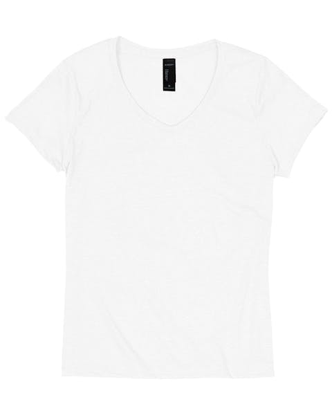 Hanes 42VT Ladies' X-Temp Triblend V-Neck T-Shirt