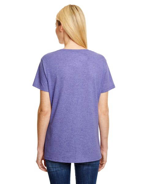 Hanes 42VT Ladies' X-Temp Triblend V-Neck T-Shirt