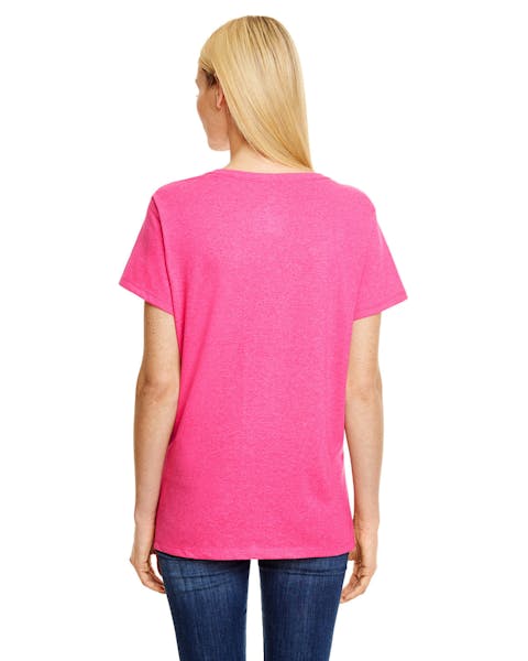 Hanes 42VT Ladies' X-Temp Triblend V-Neck T-Shirt