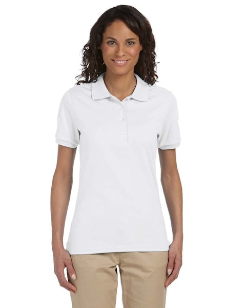 Jerzees 437W Camiseta tipo polo SpotShield para mujer