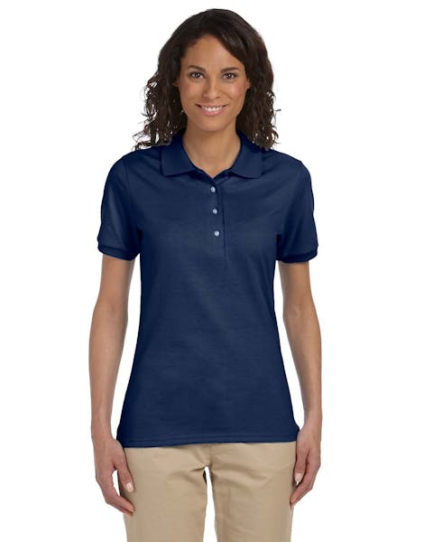 Jerzees 437W Camiseta tipo polo SpotShield para mujer