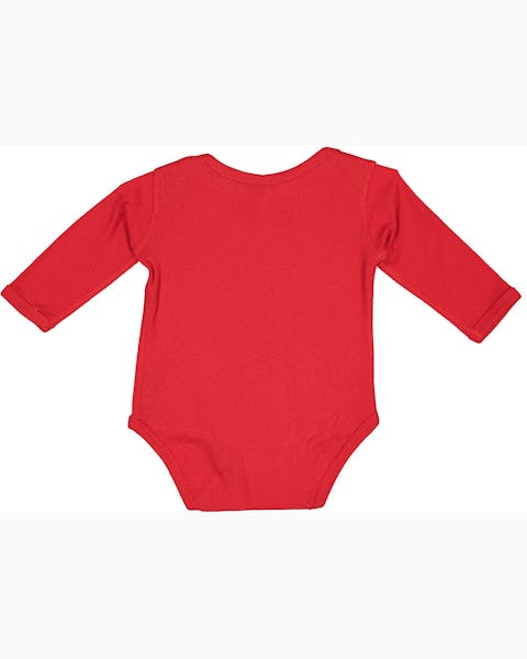 Rabbit Skins 4411 Infant Long-Sleeve Baby Rib Bodysuit