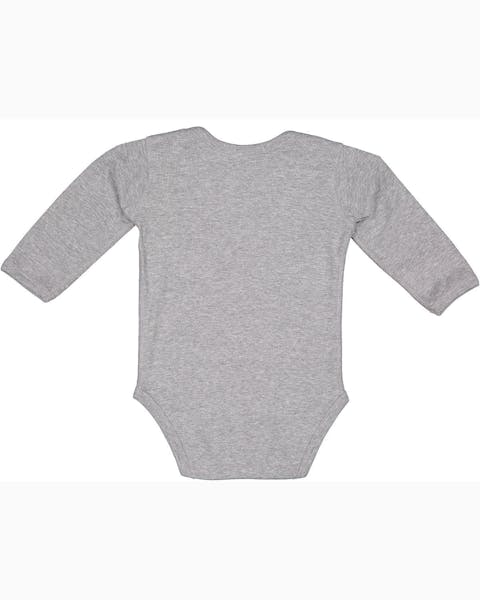 Rabbit Skins 4411 Infant Long-Sleeve Baby Rib Bodysuit