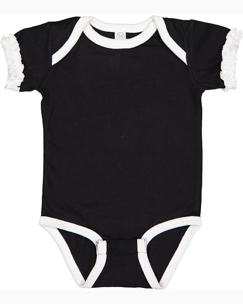 Rabbit Skins 4429 Body infantil con volantes