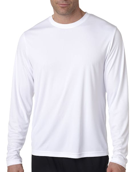 Hanes 482L Adult Cool DRI with FreshIQ Long-Sleeve Performance T-Shirt