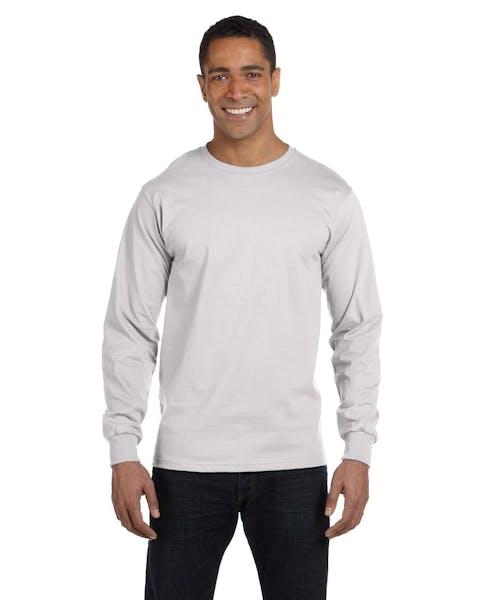 Hanes 5186 Adult Long-Sleeve Beefy-T