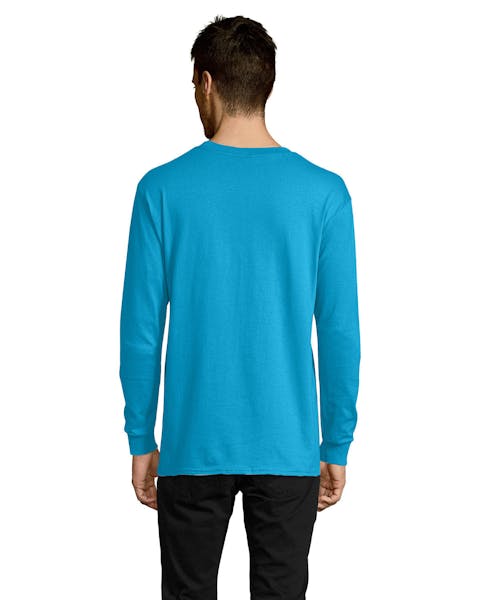 Hanes 5286 Men's ComfortSoft Cotton Long-Sleeve T-Shirt