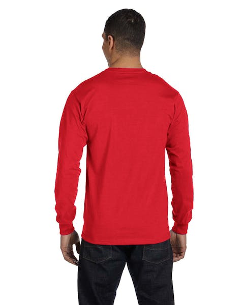 Hanes 5286 Men's ComfortSoft Cotton Long-Sleeve T-Shirt