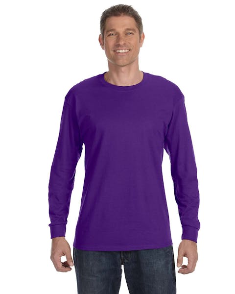 Hanes 5586 Adult Authentic-T Long-Sleeve T-Shirt