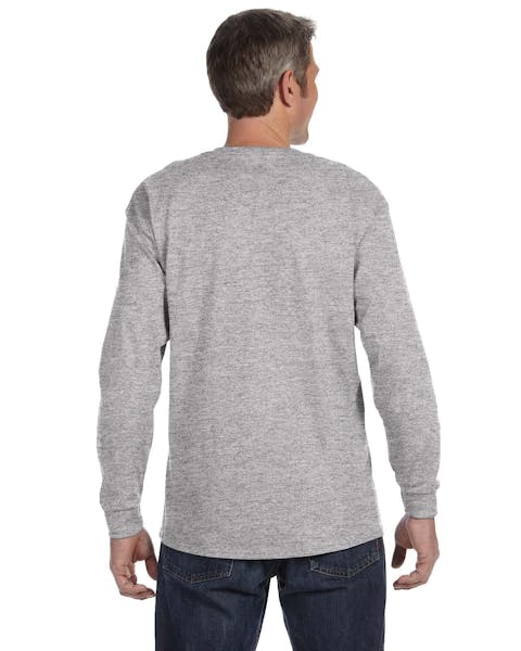 Hanes 5586 Adult Authentic-T Long-Sleeve T-Shirt