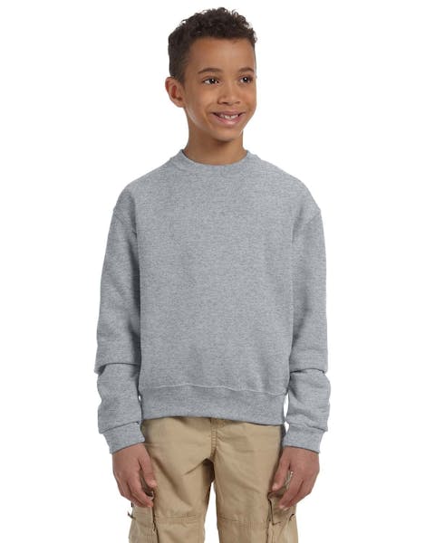 Jerzees 562B Youth NuBlend Fleece Crew