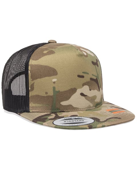 Yupoong 6006MC Classics Adult 5-Panel Multicam Trucker Cap