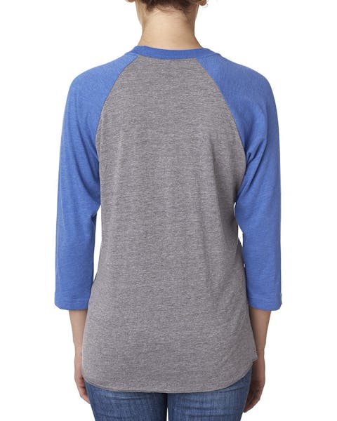 Next Level 6051 Unisex Triblend 3/4-Sleeve Raglan