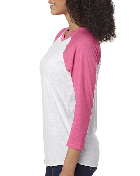 Next Level 6051 Unisex Triblend 3/4-Sleeve Raglan