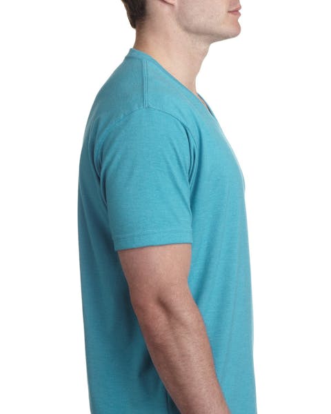 Camiseta para hombre de cuello en v Siguiente nivel 6240 CVC