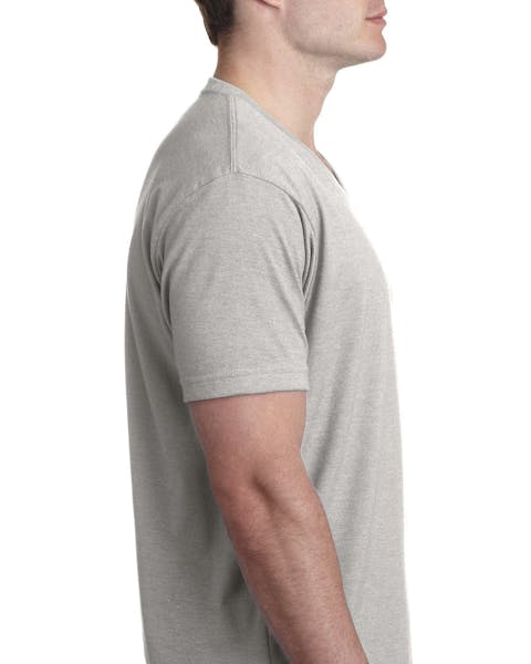 Camiseta para hombre de cuello en v Siguiente nivel 6240 CVC