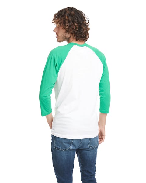 Next Level 6251 Unisex CVC 3/4 Sleeve Raglan Baseball T-Shirt