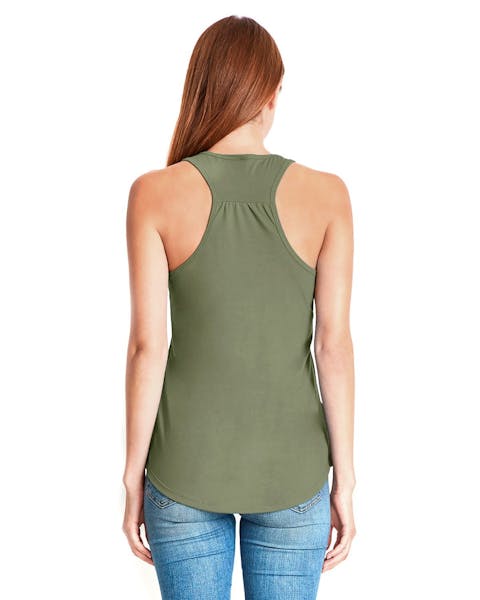 Next Level 6338 Ladies' Gathered Racerback Tank