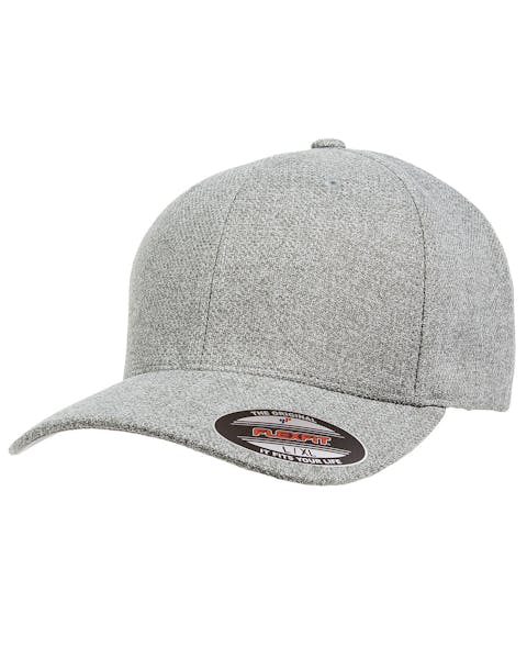 Flexfit 6355 Adult Poly Mlange Heather Stretch Cap