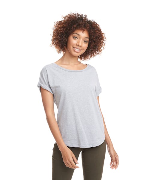 Next Level 6360 Ladies' Dolman with RolledSleeves