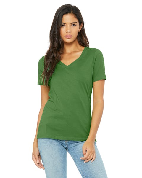 Bella + Canvas 6405 Ladies' Relaxed Jersey V-Neck T-Shirt