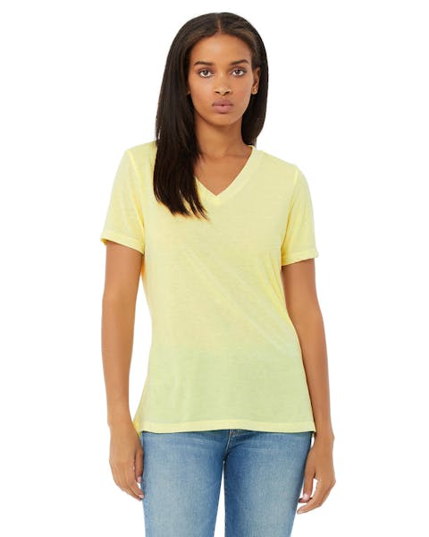 Bella + Canvas 6405 Ladies' Relaxed Jersey V-Neck T-Shirt