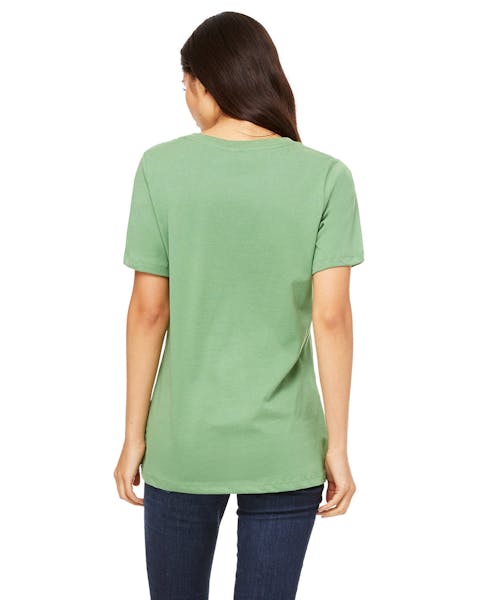 Bella + Canvas 6405 Ladies' Relaxed Jersey V-Neck T-Shirt