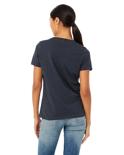 Bella + Canvas 6405 Ladies' Relaxed Jersey V-Neck T-Shirt