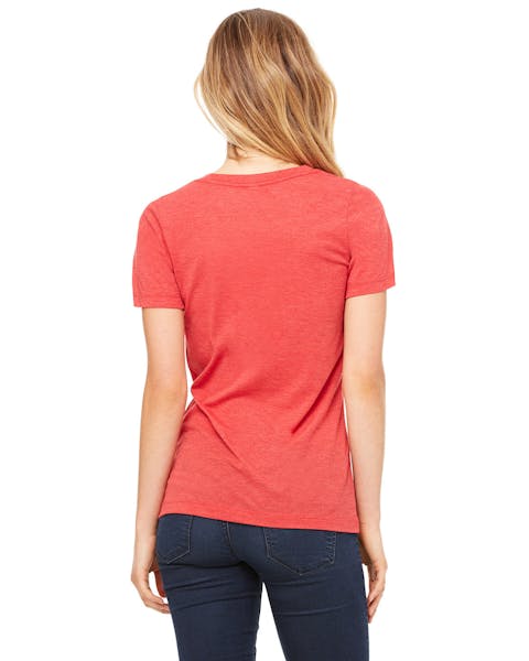 Bella + Canvas 6405 Ladies' Relaxed Jersey V-Neck T-Shirt