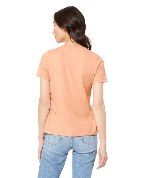 Bella + Canvas 6405 Ladies' Relaxed Jersey V-Neck T-Shirt